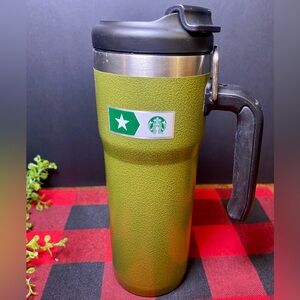 Starbucks Stanley Military Commitment Hammered Double Walled Stainless Steel